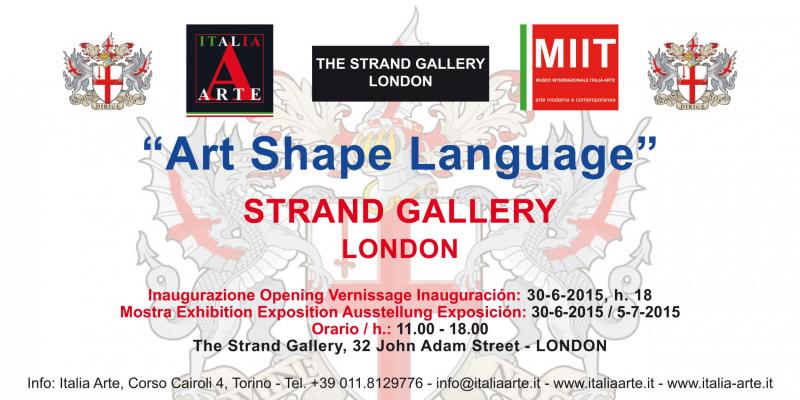 "ART SHAPE LANGUAGE" STRAND GALLERY LONDRA