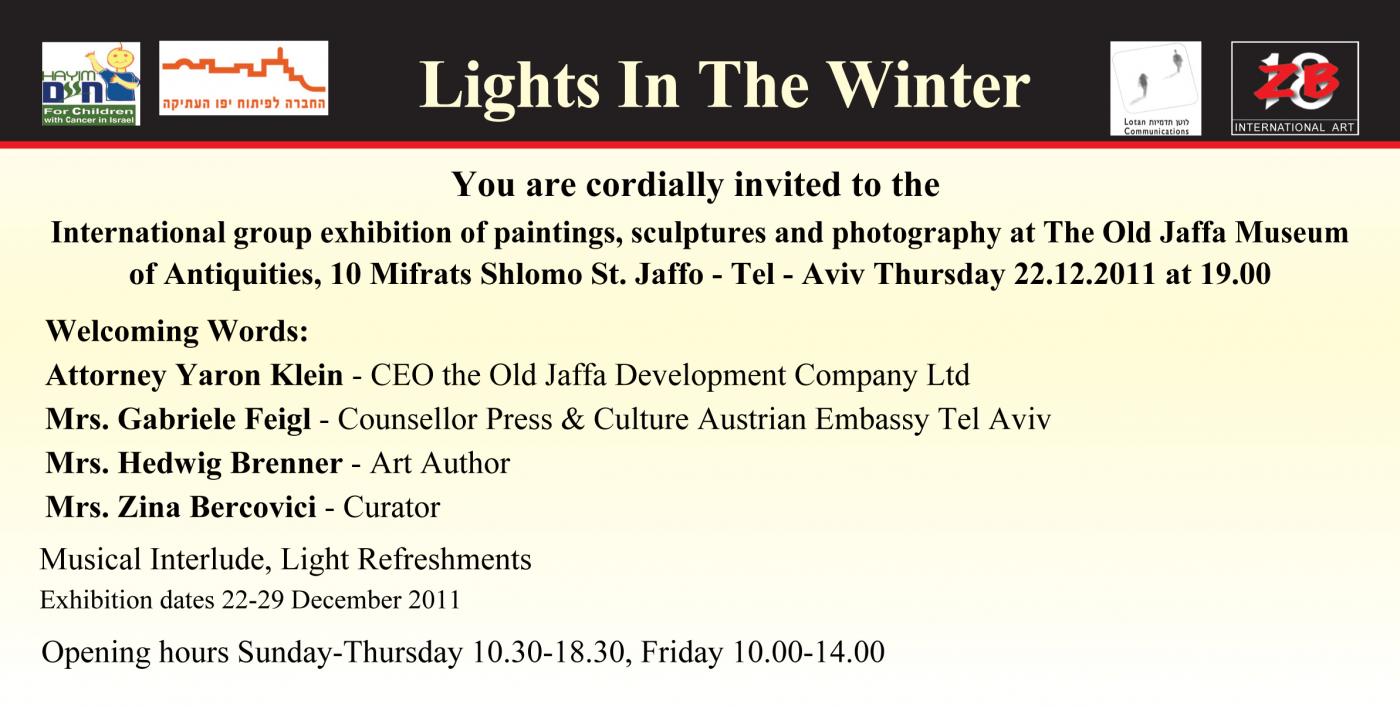 "LIGHTS IN THE WINTER"