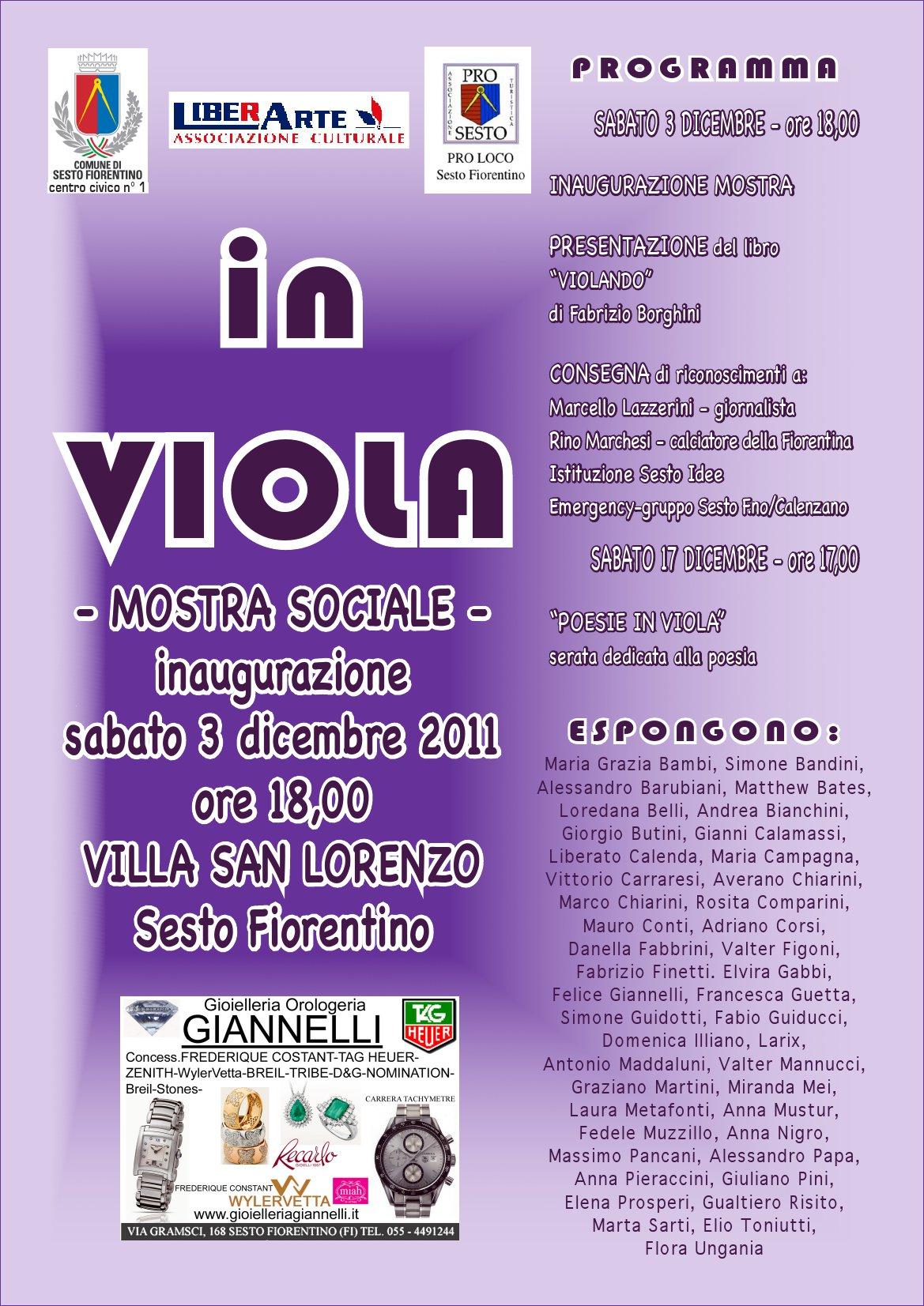 "IN VIOLA"