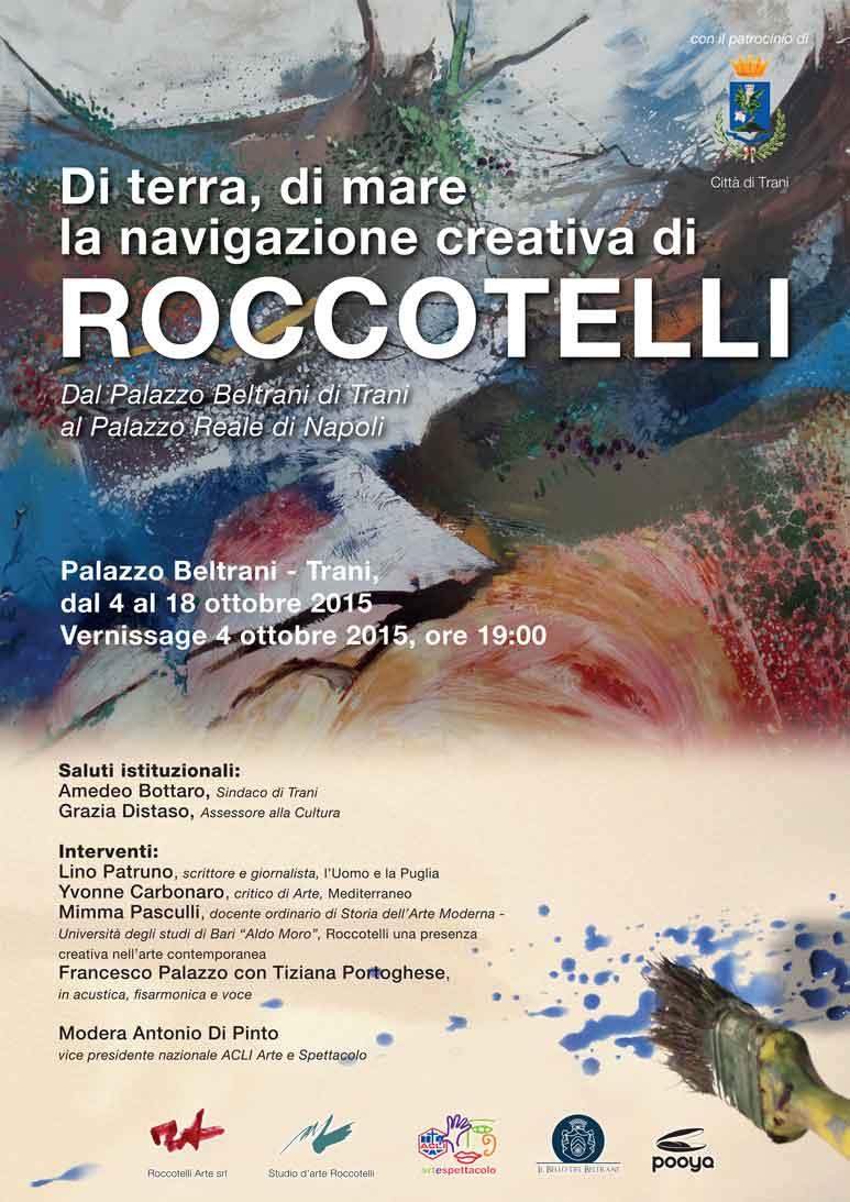 Di terra, di mare la navigazione creativa di Roccotelli