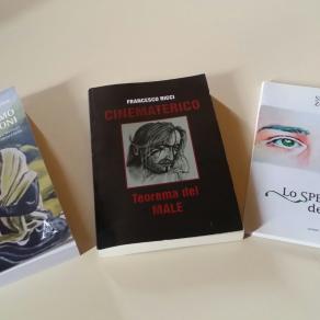 Copertine dei tre libri pubblicati (Dipinti di Oronzo Curvo )