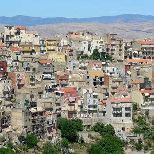 Italy. Sicily, Enna colors of summer