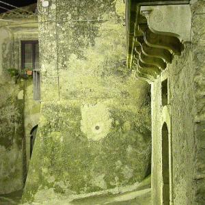 Italy. Calabria. Gerace history of stones (1)