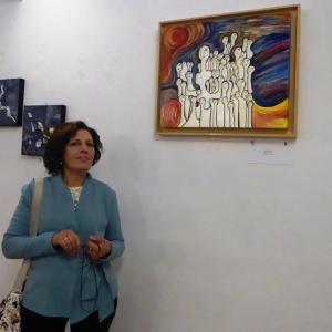 Maristella Angeli presente all’inaugurazione “Asylum: la paura come[Arte]”