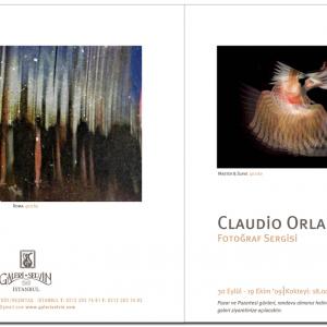 Angelo Andriuolo , Giorgio Bertozzi , Ferdan Yusufi  presentano : CLAUDIO ORLANDI  "Solo Exibition " in Istanbul