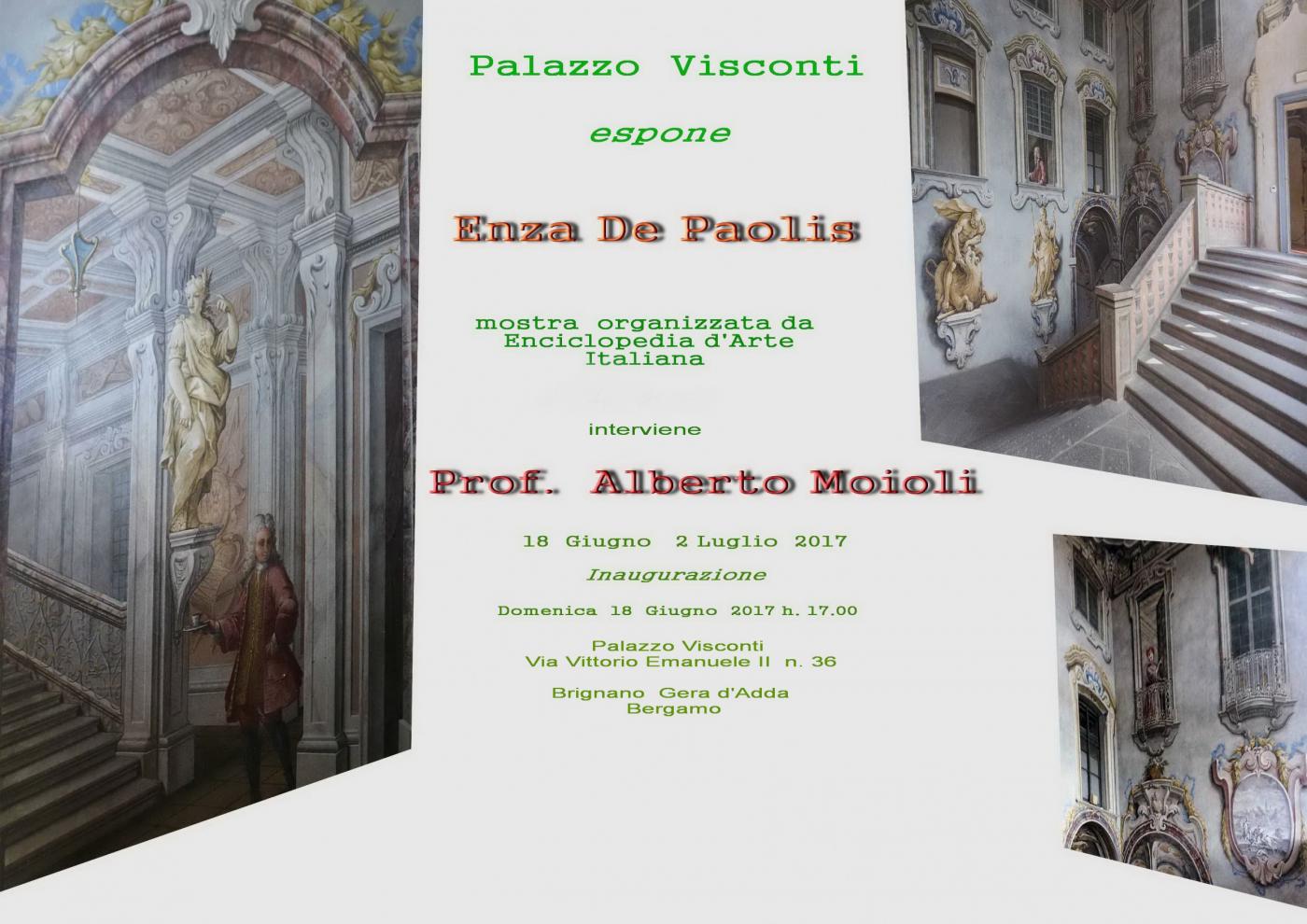 Artisti  dell'Enciclopedia d'Arte Italiana a Palazzo  Visconti