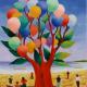 L'albero dei palloncini