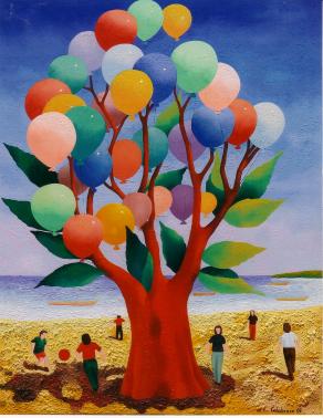 L'albero dei palloncini