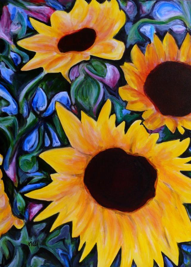 Natalie's Sunflowers