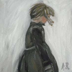 girl with coat