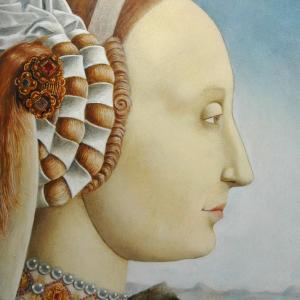 Duchess of Urbino (detail)