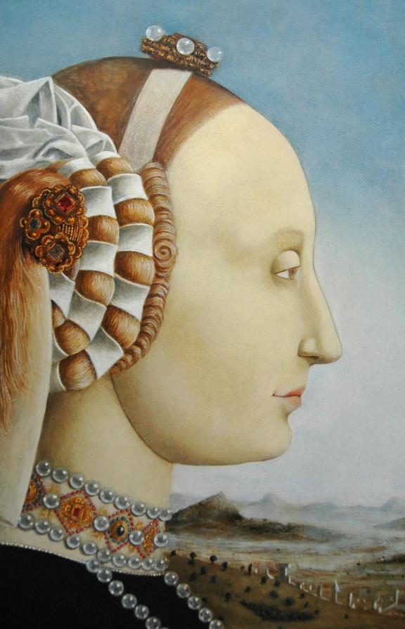 Duchess of Urbino (detail)