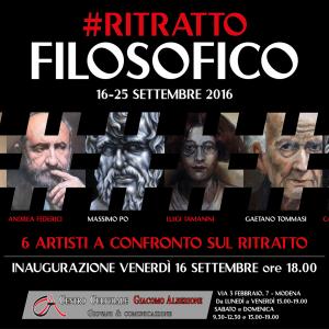 RITRATTO FILOSOFICO A MODENA X FESTIVAL FILOSOFIA