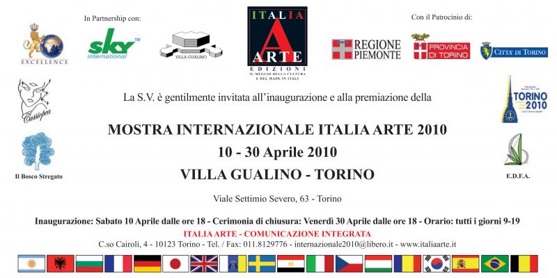 INTERNAZIONALE ITALIA ARTE 2010