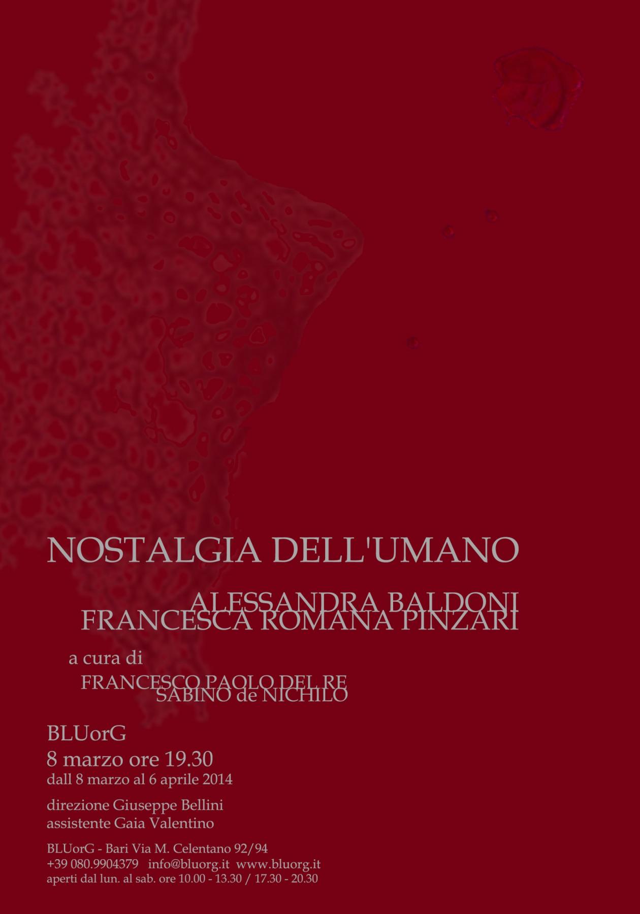 NOSTALGIA DELL’UMANO