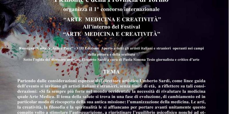 1° concorso internazionale    “ARTE  MEDICINA E CREATIVITÀ”