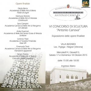 VI edition of "Antonio Canova" Sculpture Prize