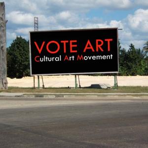 VOTE ART- Cultural Art Movement