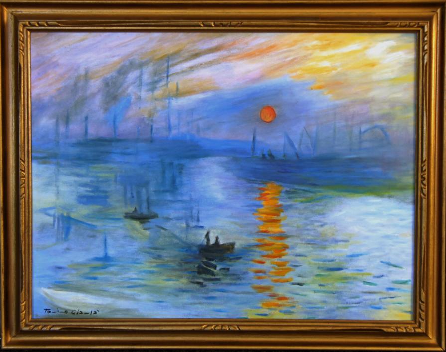 omaggio a monet impressione