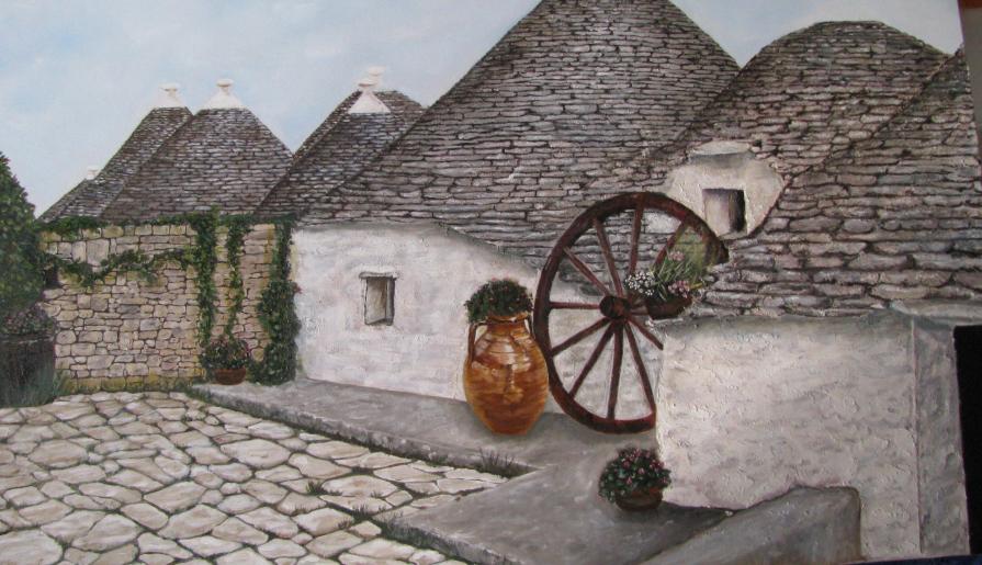 Trulli di puglia "alberobello"