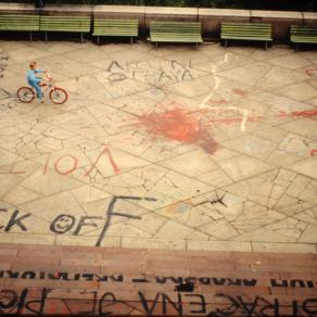 "Walking with Hrabal N° 1" - Prague (1990)