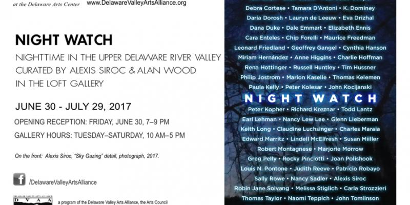 Carla Strozzieri is participating in the curated show "Night Watch."