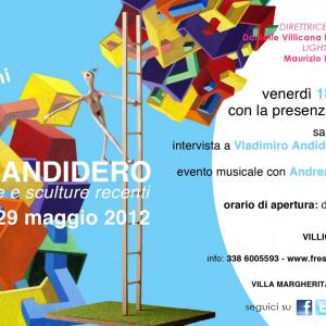 Labyrinth Cities and Other Visions - VLADIMIRO ANDIDERO - SOLO EXHIBITION PAINTING & SCULPTURE