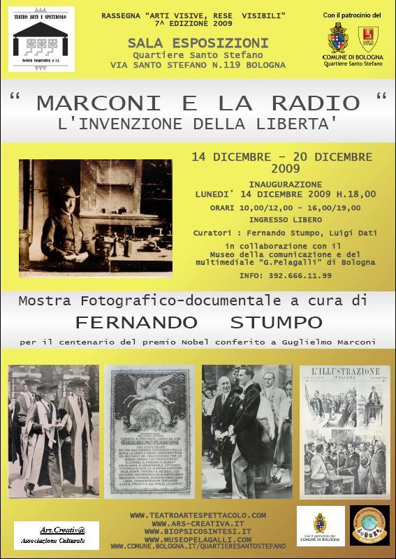 Locandina Mostra Fernando Stumpo Sala Esposizioni Quartiere Santo Stefano Bologna