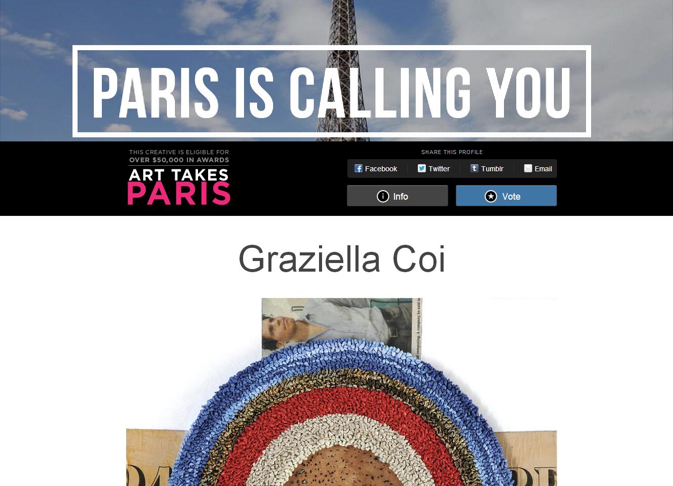 ART TAKES PARIS - Finalist