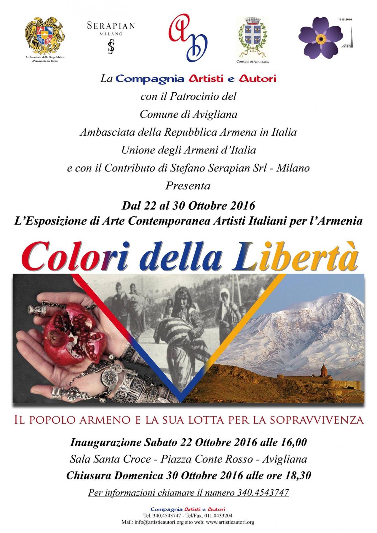 Colori della Libertà : il Pololo armeno e la sua lotta per la sopravvivenza