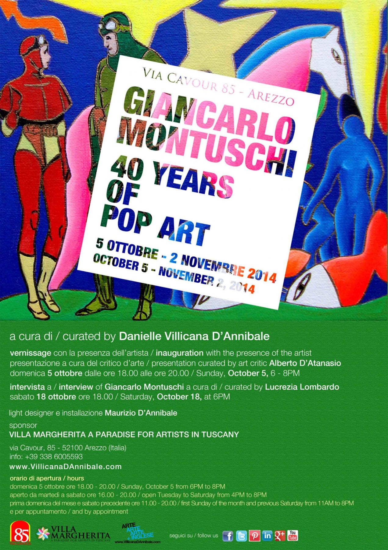 Intervista a Giancarlo Montuschi - 40 Years of Pop Art - a cura di Lucrezia Lombardo