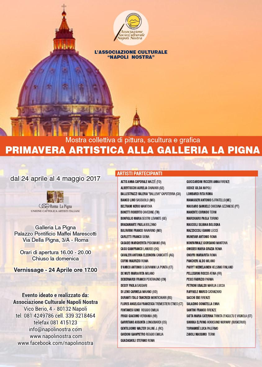 Primavera artistica alla Galleria Pigna di Roma