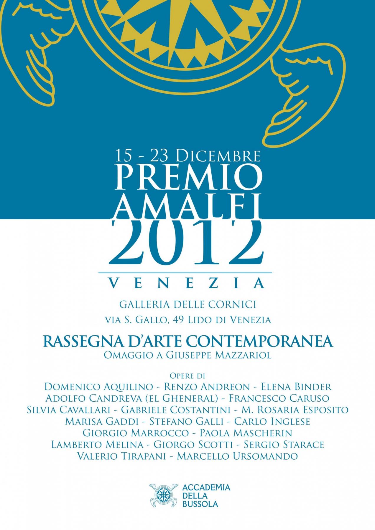 Premio Amalfi 2012