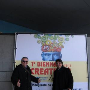 EXHIBITION OF DEMO' - 1st INTERNATIONAL BIENNIAL OF ITALY OF CREATIVITY' IN VERONA