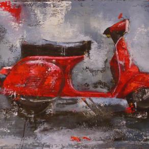 La vespa rossa