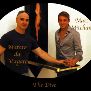 Matt Mitcham with Mataro da Vergato and THE DIVE Installation