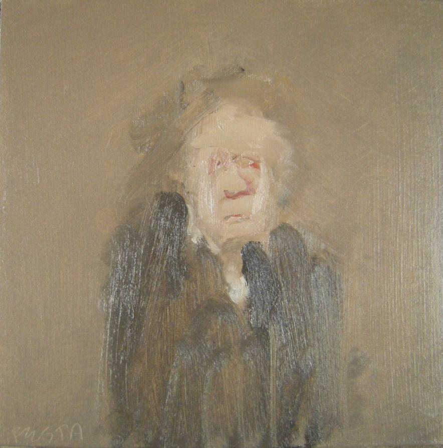 Woman with Black Coat