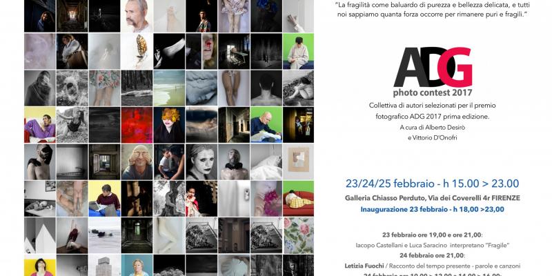 Esposizione collettiva autori ADG Photo Contest 2017 / 1ª edition - tema "Fragile" - 23-24-25.02.2018 - Firenze