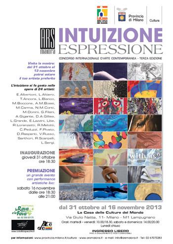 INTUIZIONE-ESPRESSIONE Mostra-Concorso di arte contemporanea (terza edizione)