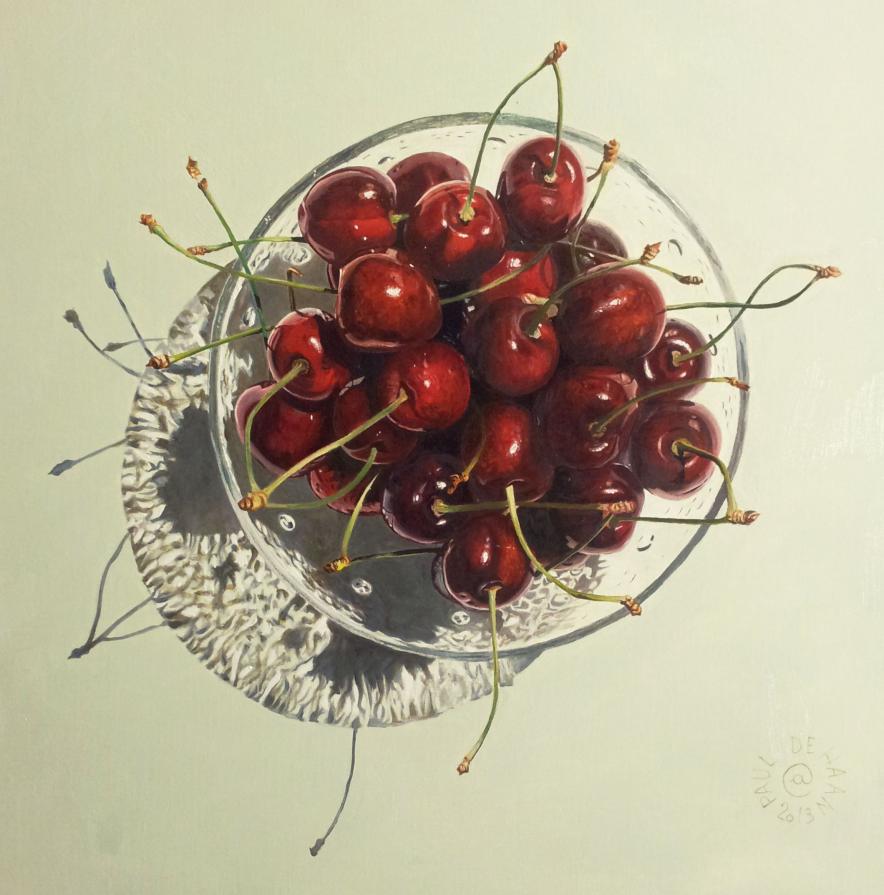 Cherries in a bowl