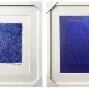 The Said and The Unsaid #1 (Blue/Diptych) 