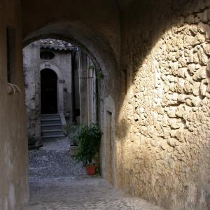 Italy. Calabria. Gerace history of stones (2)