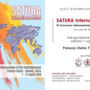 SATURA ART GALLERY 3° Concorso internazionale d’arte Contemporanea