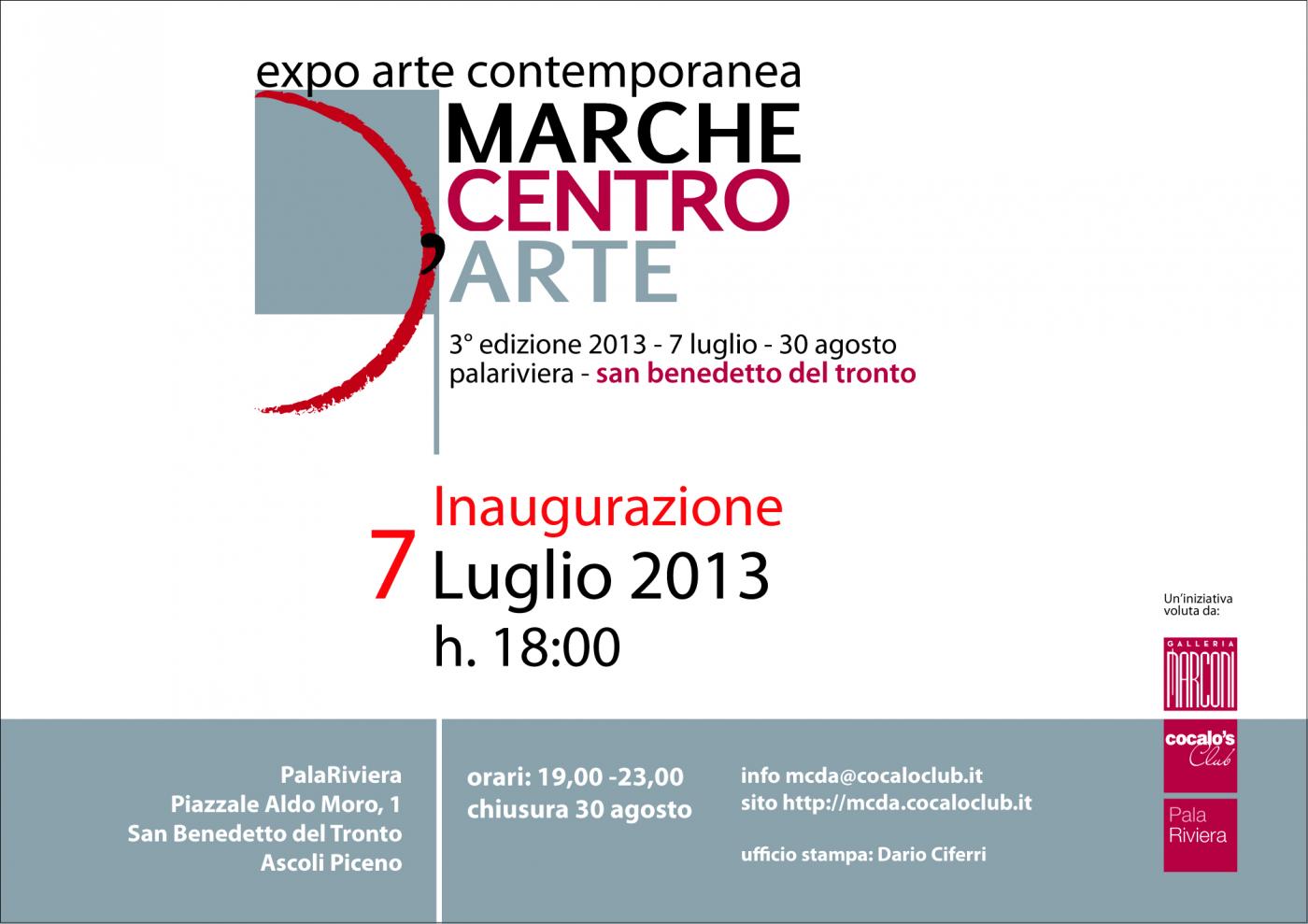 Marche Centro d'Arte presenta Expo di Arte Contemporanea III edizione 