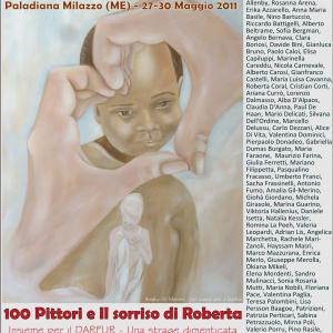 100 pittori e il sorriso di Roberta