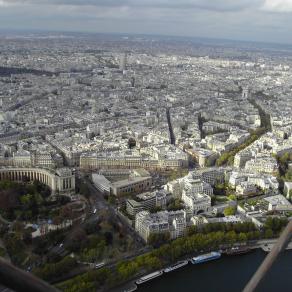 "PARIGI VISTA DALLA TORRE "