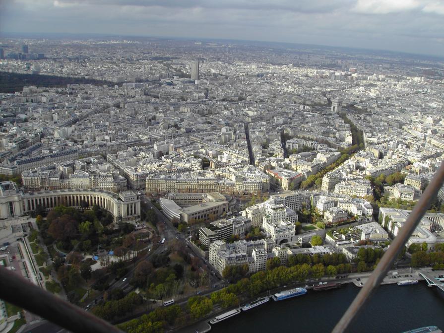 "PARIGI VISTA DALLA TORRE "