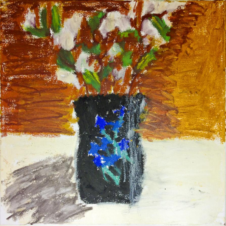 Flowers and vase