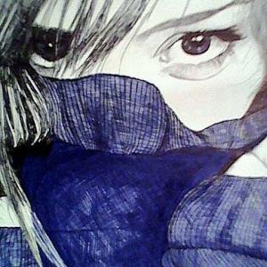 N° 32 biro nera e blu