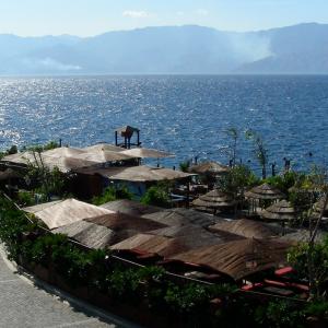 Italy. Calabria. Sea view